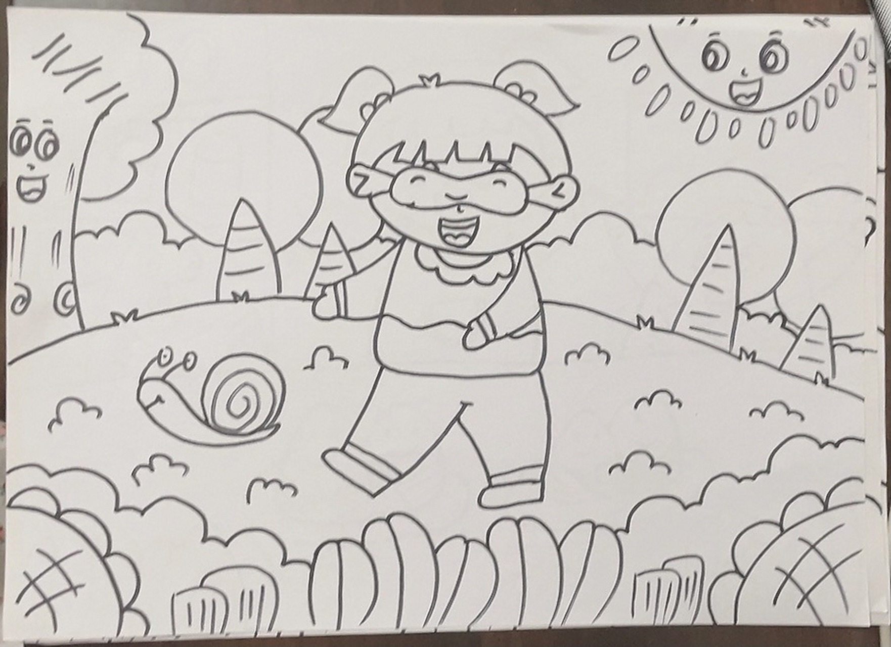 幼儿考编主题画|父亲节和端午节主题 捉迷藏主题画|父亲节主题画|端午