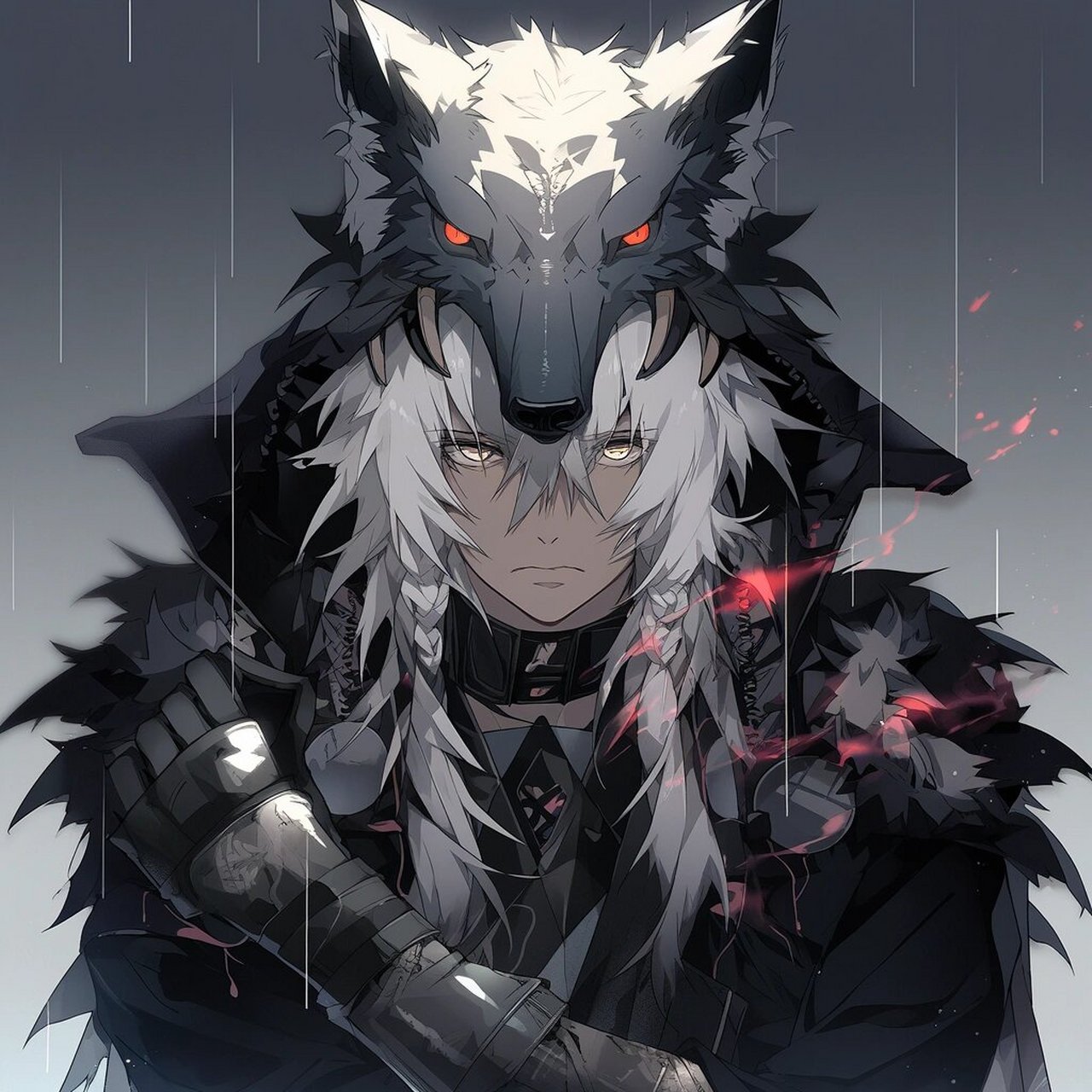 五张狼族男生头像(可开黑战队组团头) 战队没头像?那这一组怎么样