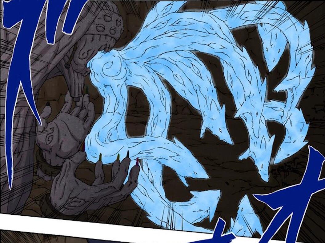 火影忍者原画!外道魔像登场!压迫感拉满!