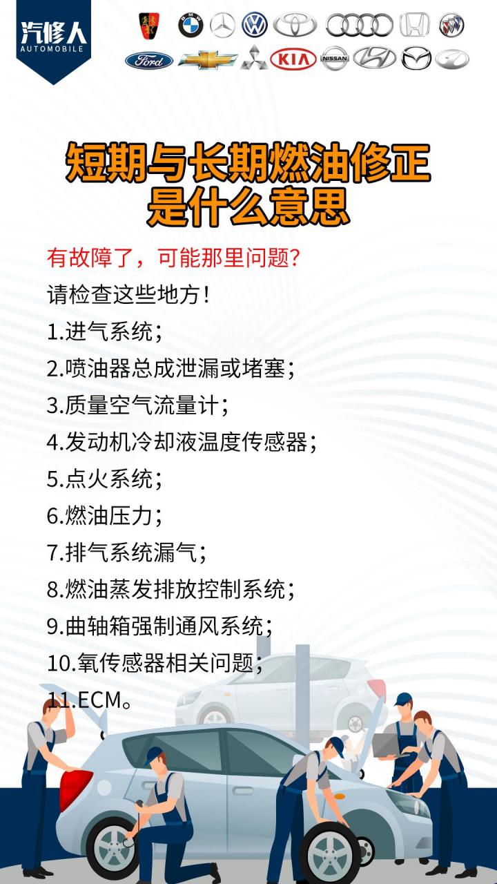 要想修好车,还是要看懂数据流,知道短期长期燃油修正数据有问题,你