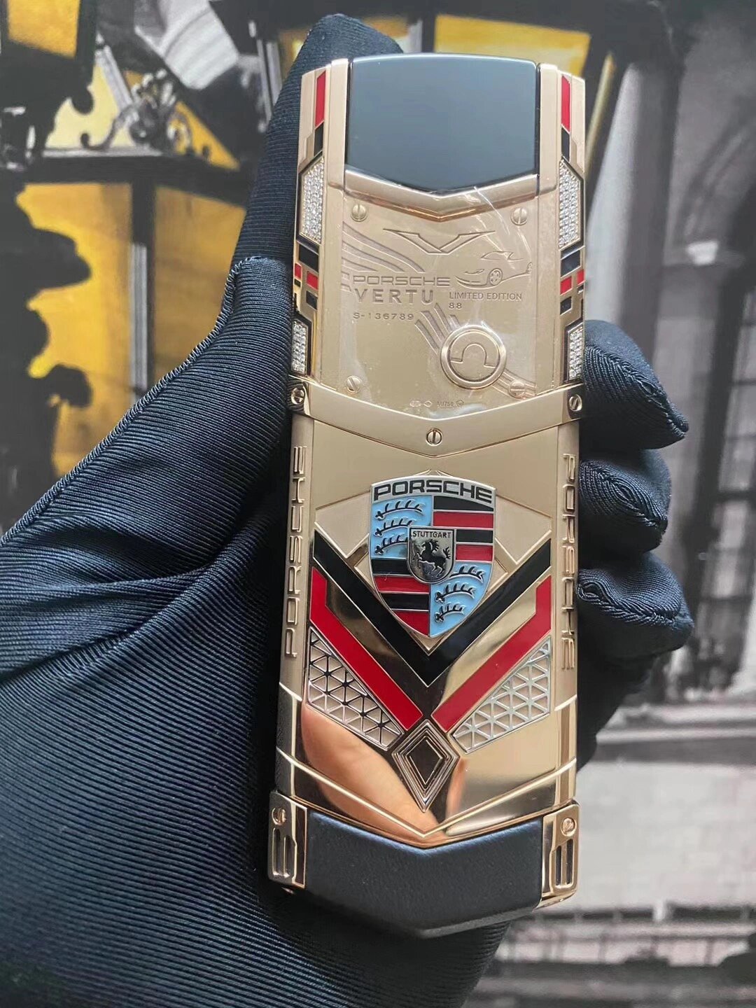 保时捷vertu纬图signature s总裁签名版 vertu signature s正品原装