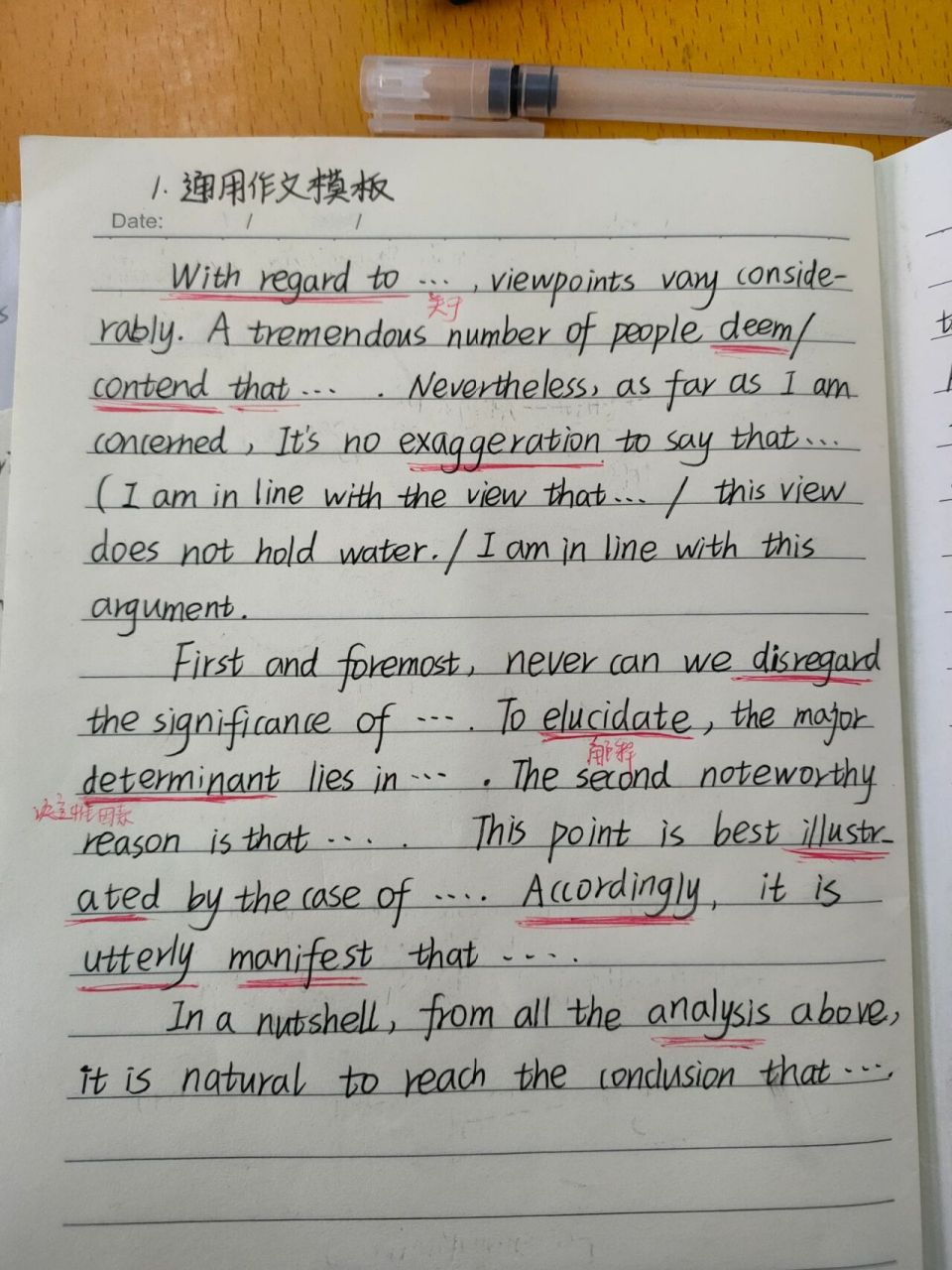 图表类六级作文范文(图表作文四六级)