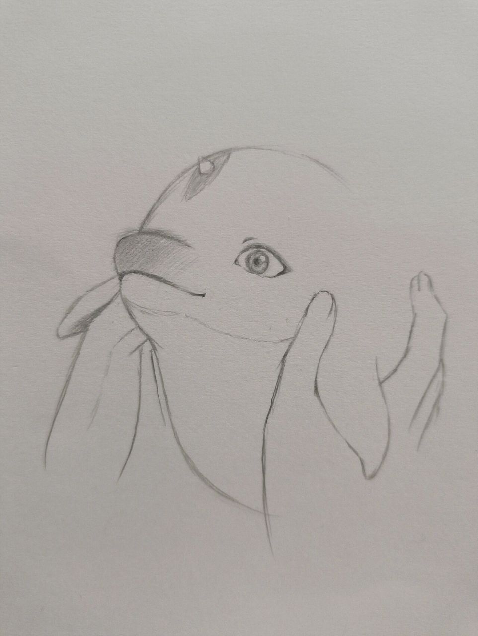 《大鱼海棠》鲲(过程图) 练习 "北冥有鱼,其名为鲲.