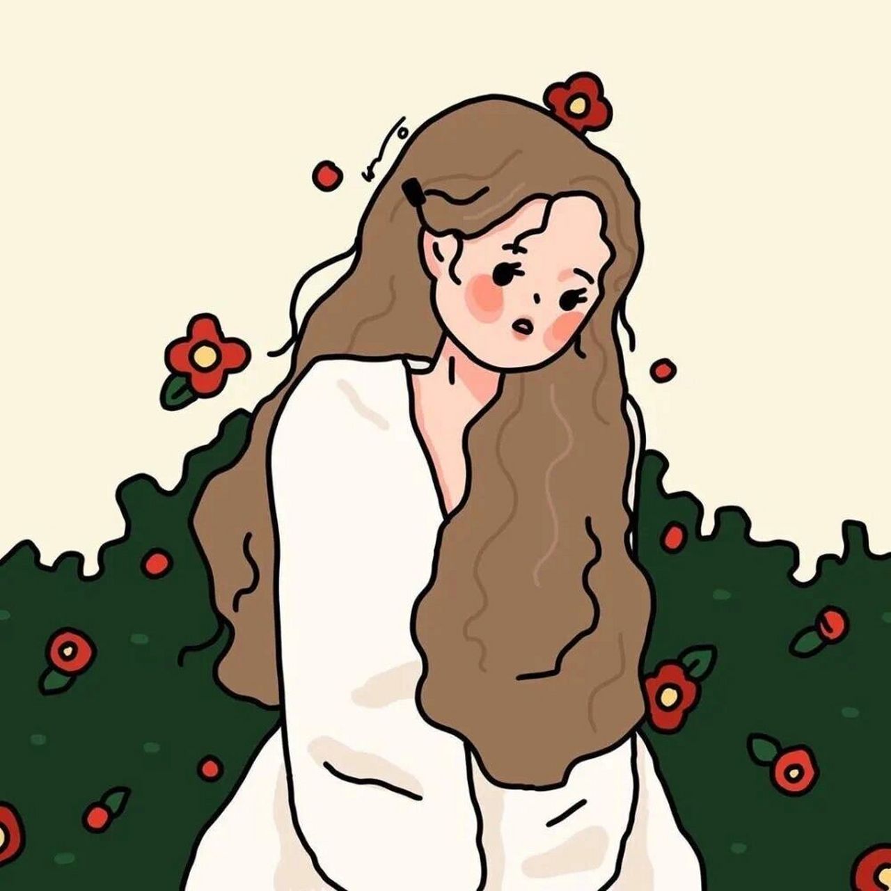 人山人海人来人往自得自乐自由自在可爱头像   可爱头像4