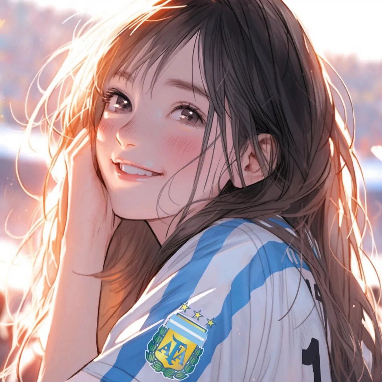 女生头像 | 阿根廷足球719693(含短发)