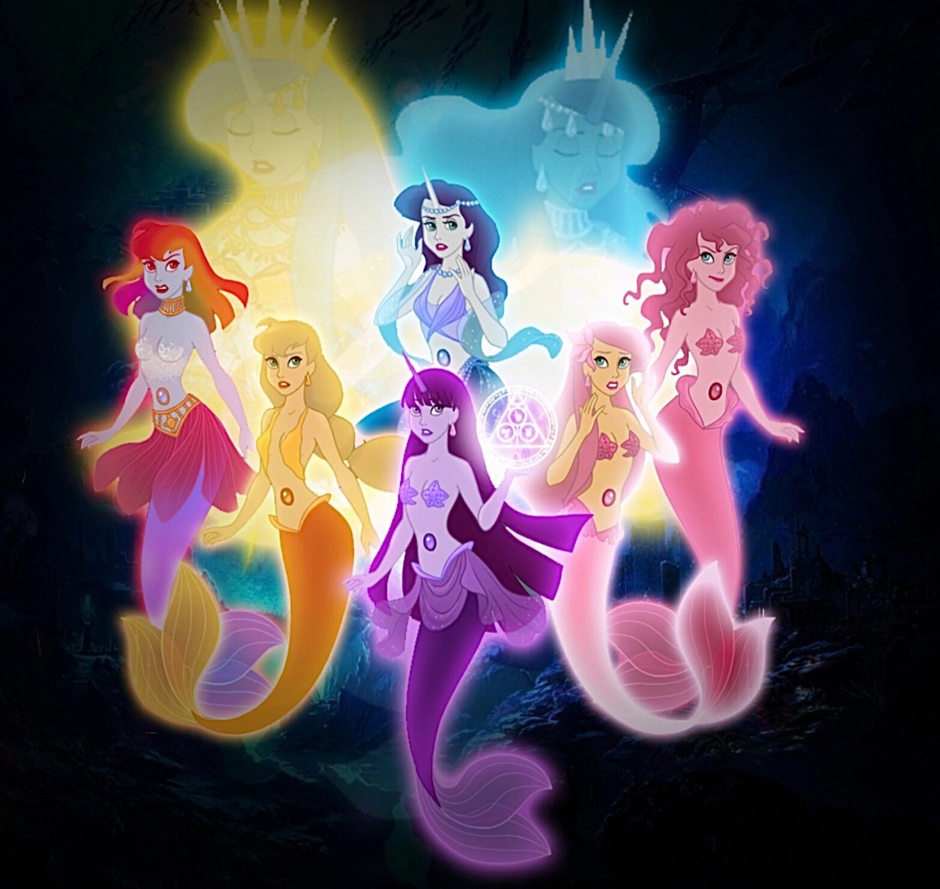 小马宝莉×美人鱼049969♀15010925 小马宝莉美人鱼