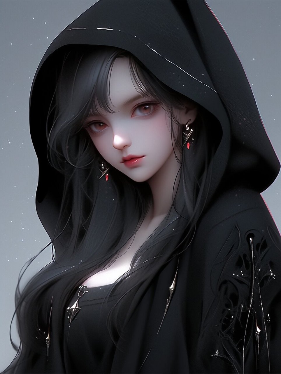 暗黑系女生头像 #女生头像#0202#好看的女生头像#0202#优质