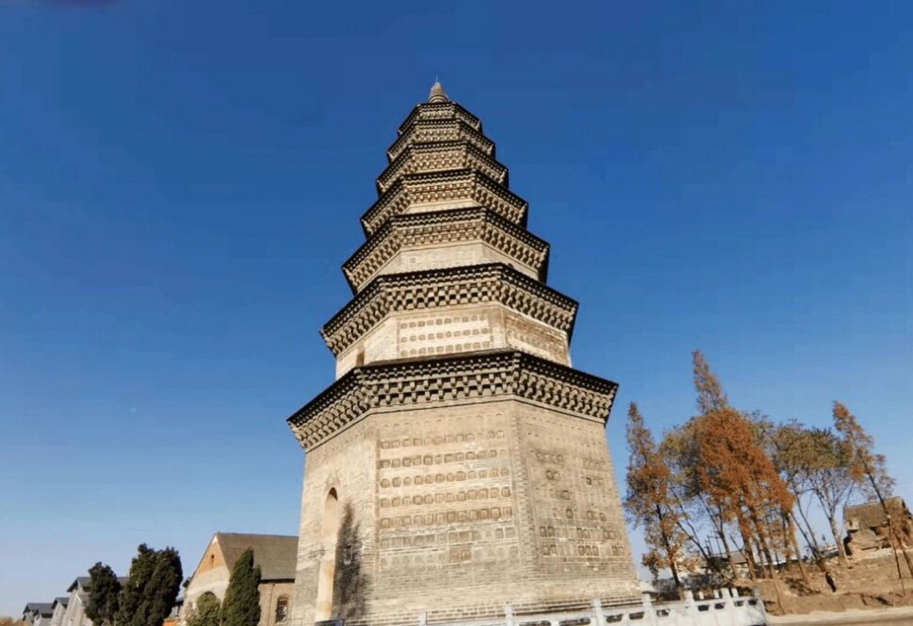 邓州市景点 中国1312个县景点——邓州市 花洲书院 福胜寺塔 汲滩陕山