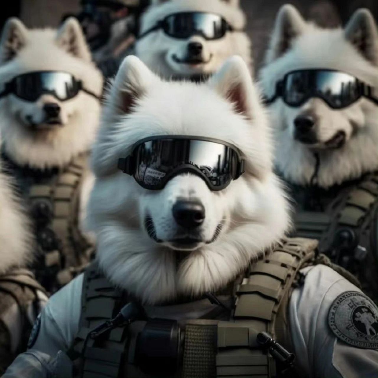 狗狗特种兵,看看有没有你家的帅哥 好好狗狗帅起来,就没人类什么事了