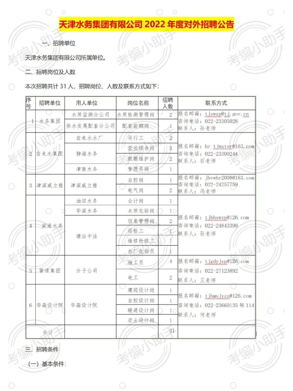 天津水务集团(天津水务集团是国企吗)