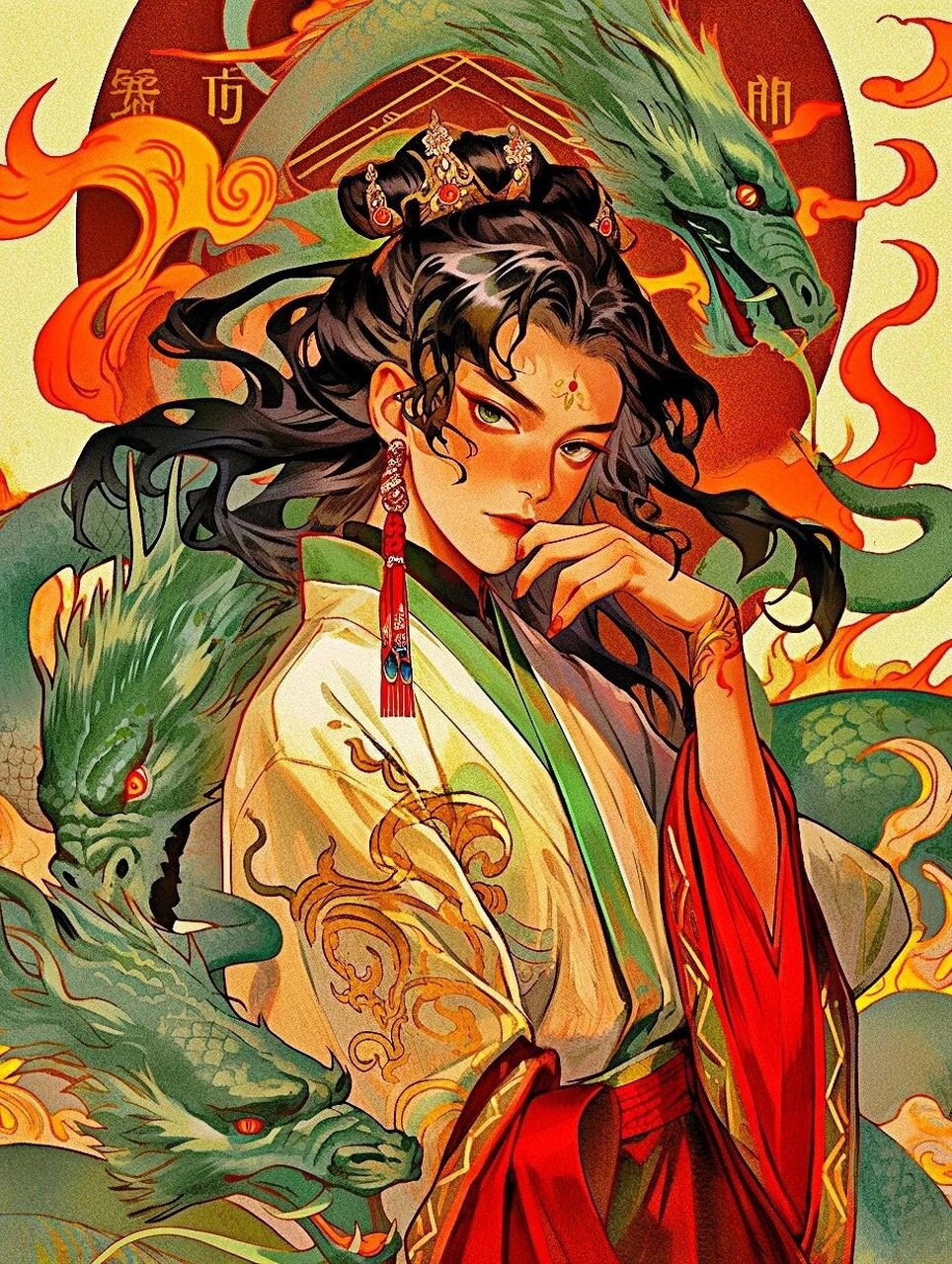 传统|国风|手绘素材 视觉传达设计考研手绘积累 1 国风|传统|龙94