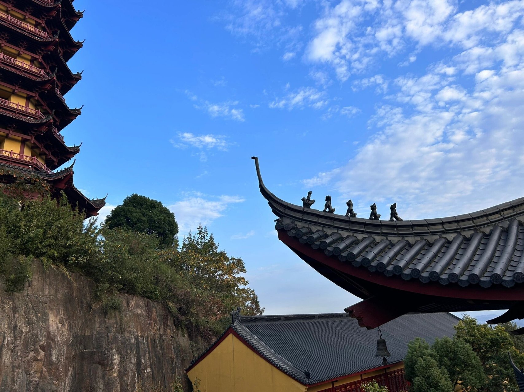 西天竺狮林禅寺 今日份爬山打卡,图片有声