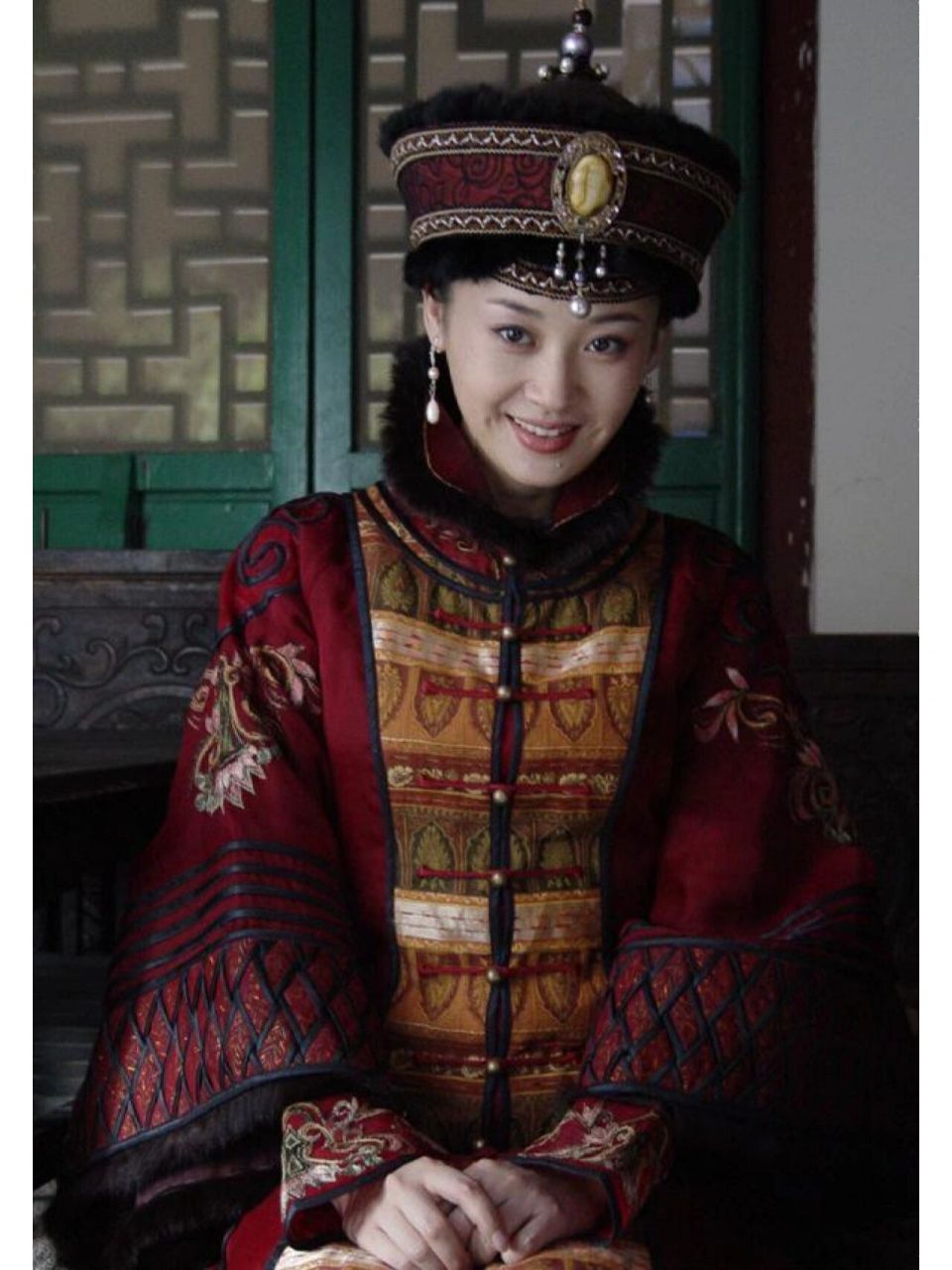 大清风云里的许晴美的不可方物 大清风云里的许晴饰演孝庄皇后大玉儿