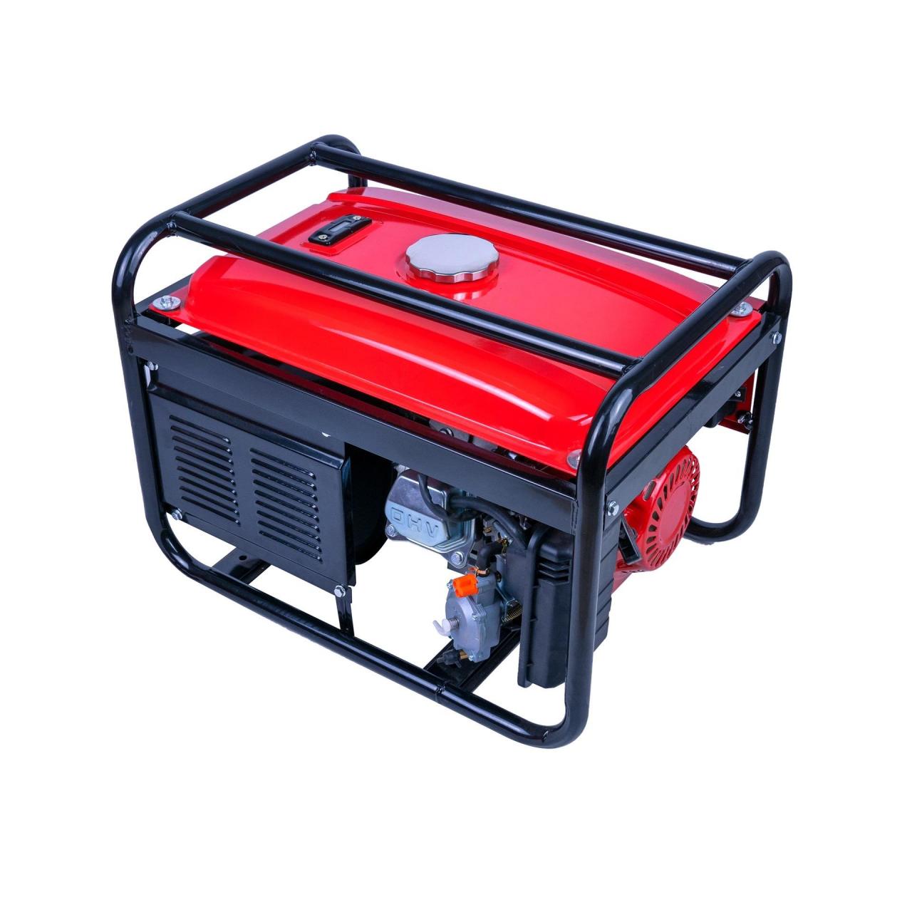 大功率汽油发电机,单相220v/50hz ,额定功率3kw,最大功率3.