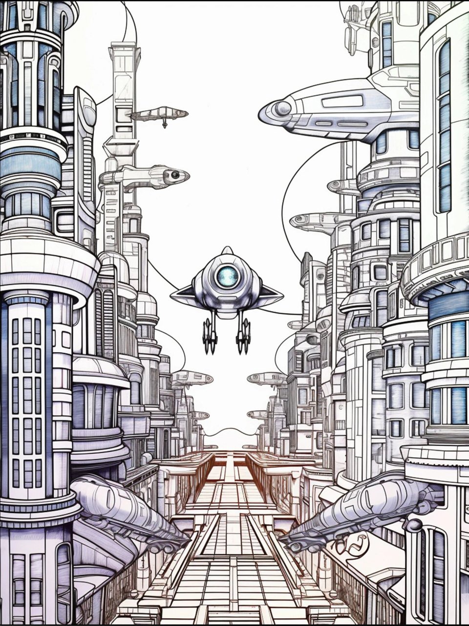 科幻画未来城市