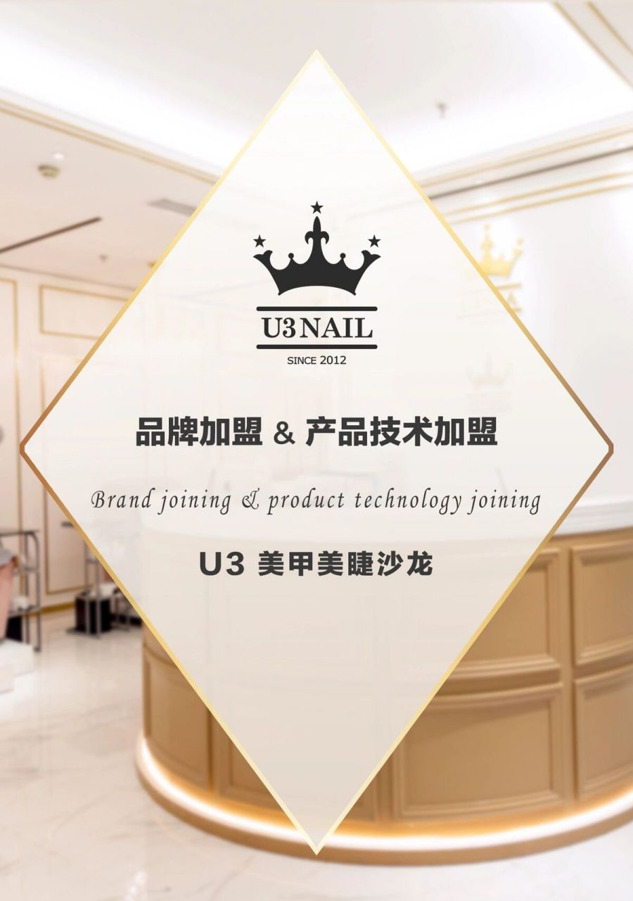 历经十年,u3已拥有全球100 美甲美睫品牌沙龙连锁店,6所jna认定考点