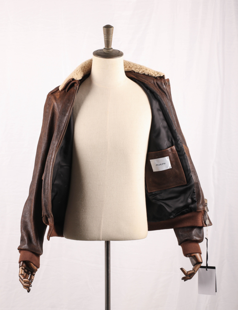 店铺现货 | 意大利g1飞行皮夹克 我想2022年度最有热度的飞行皮夹克就