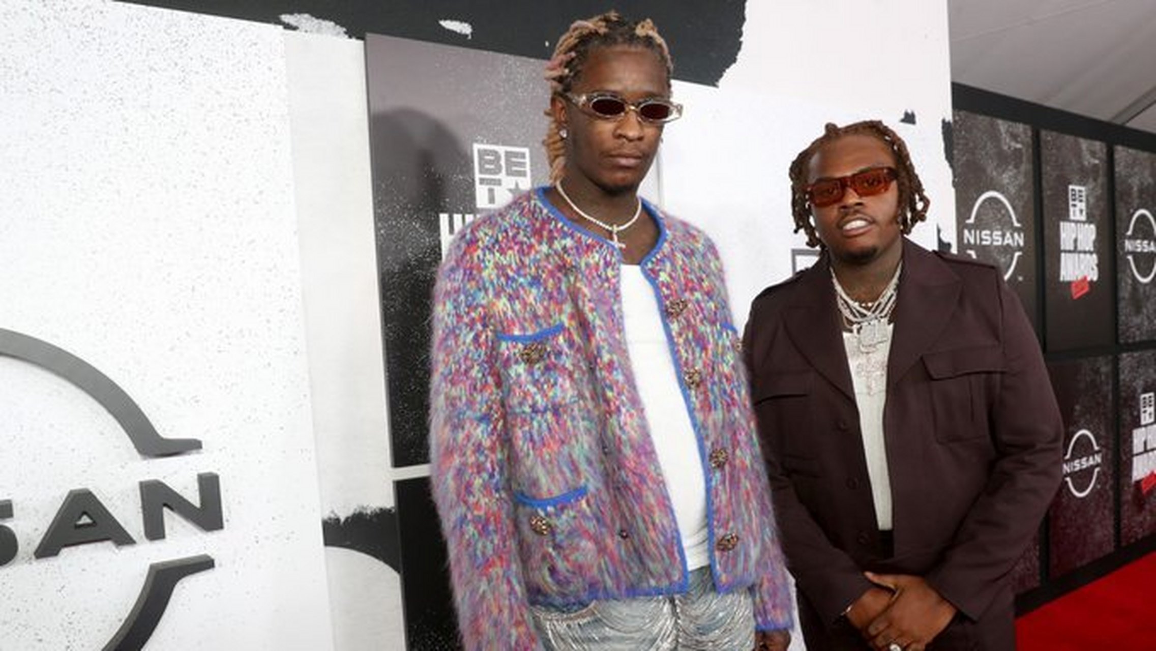 说唱歌手young thug,gunna以及26位ysl成员被指控共计犯有56项罪行