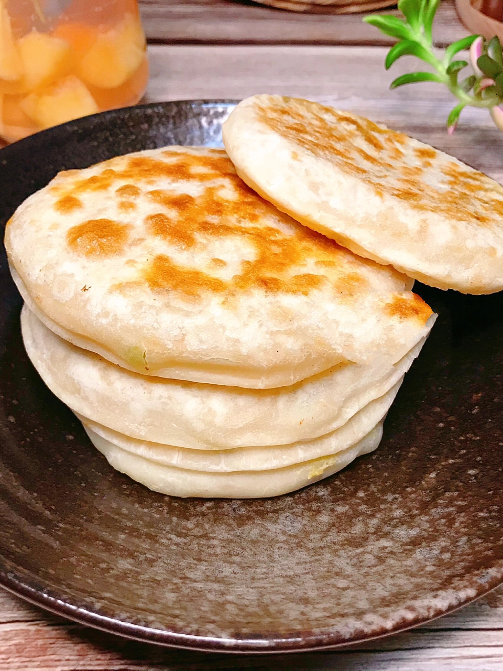 石头饼|安徽歙县特色小吃石头饼 真的太香了   安徽特色小吃石头饼