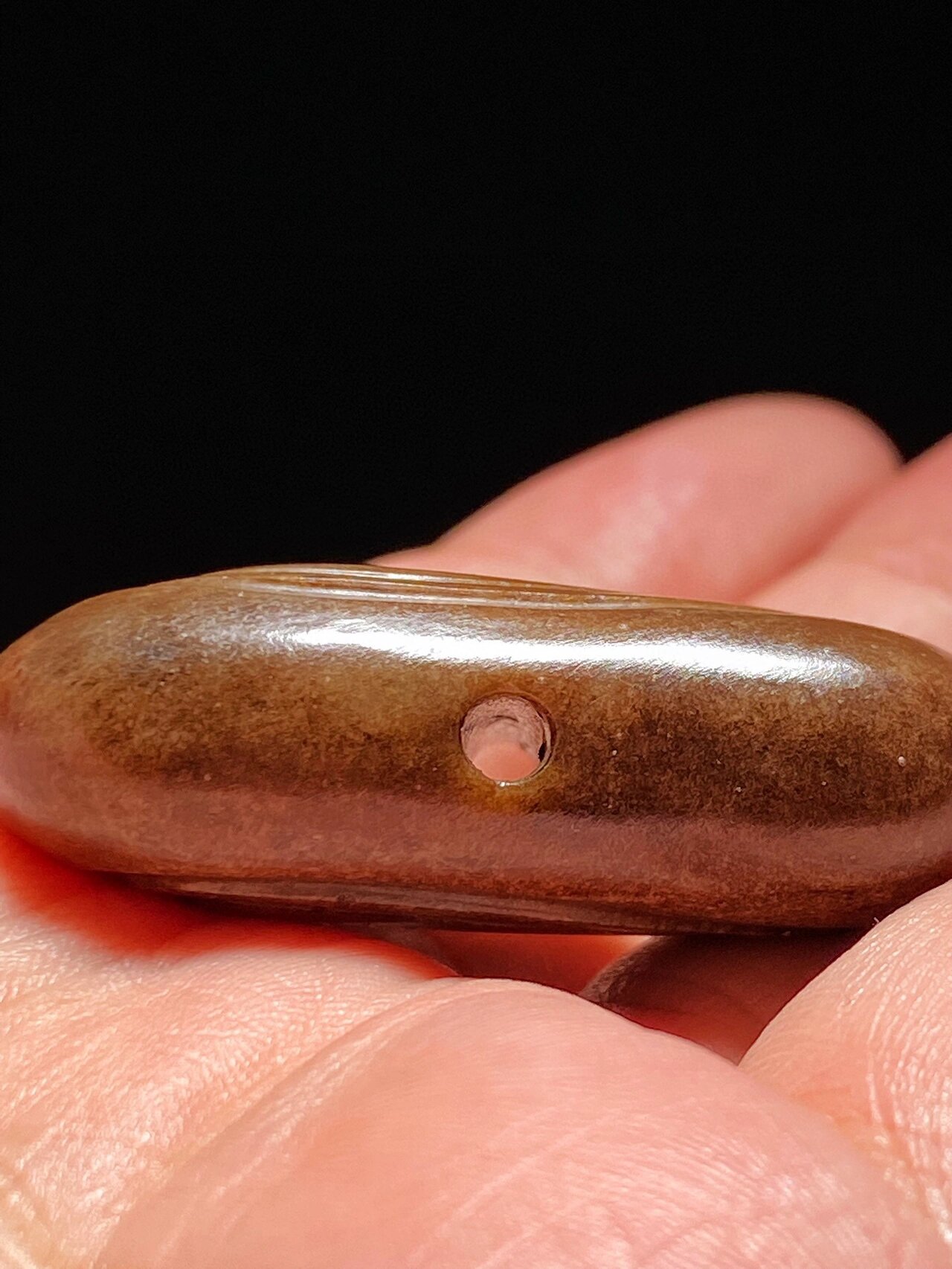 宋 和田玉籽料黑沁 玉雕 鸭子 玉鸭 挂件