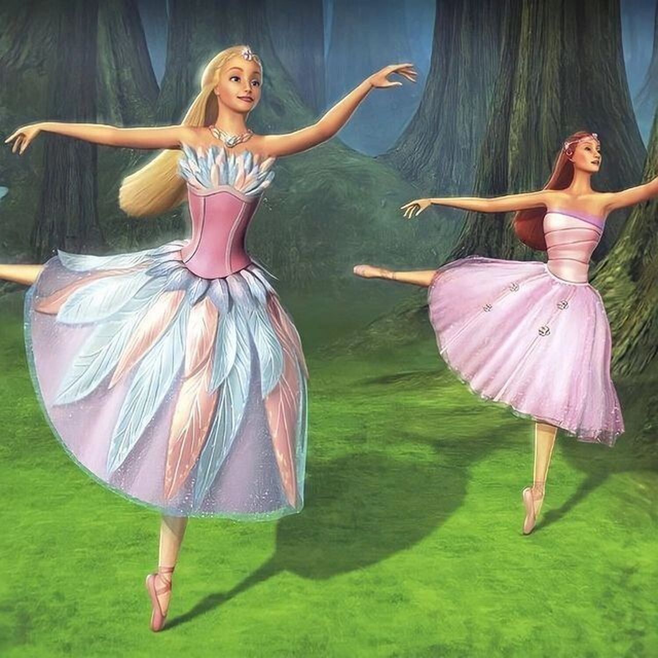 纯洁 勇敢 善良 芭比之天鹅湖 童年壁纸头像 06芭比之天鹅湖02