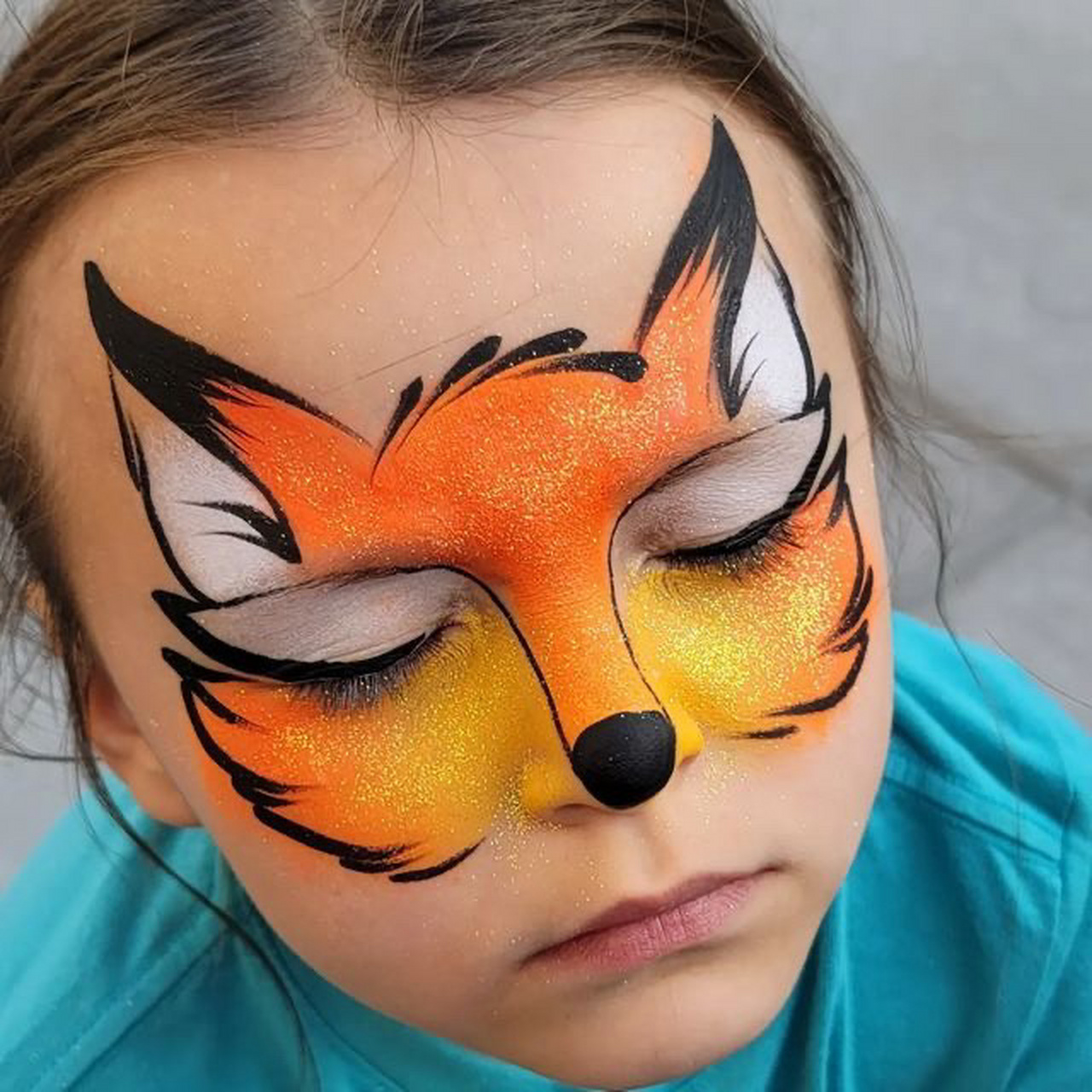 儿童面部彩绘 集 (小鹿 彩绘)