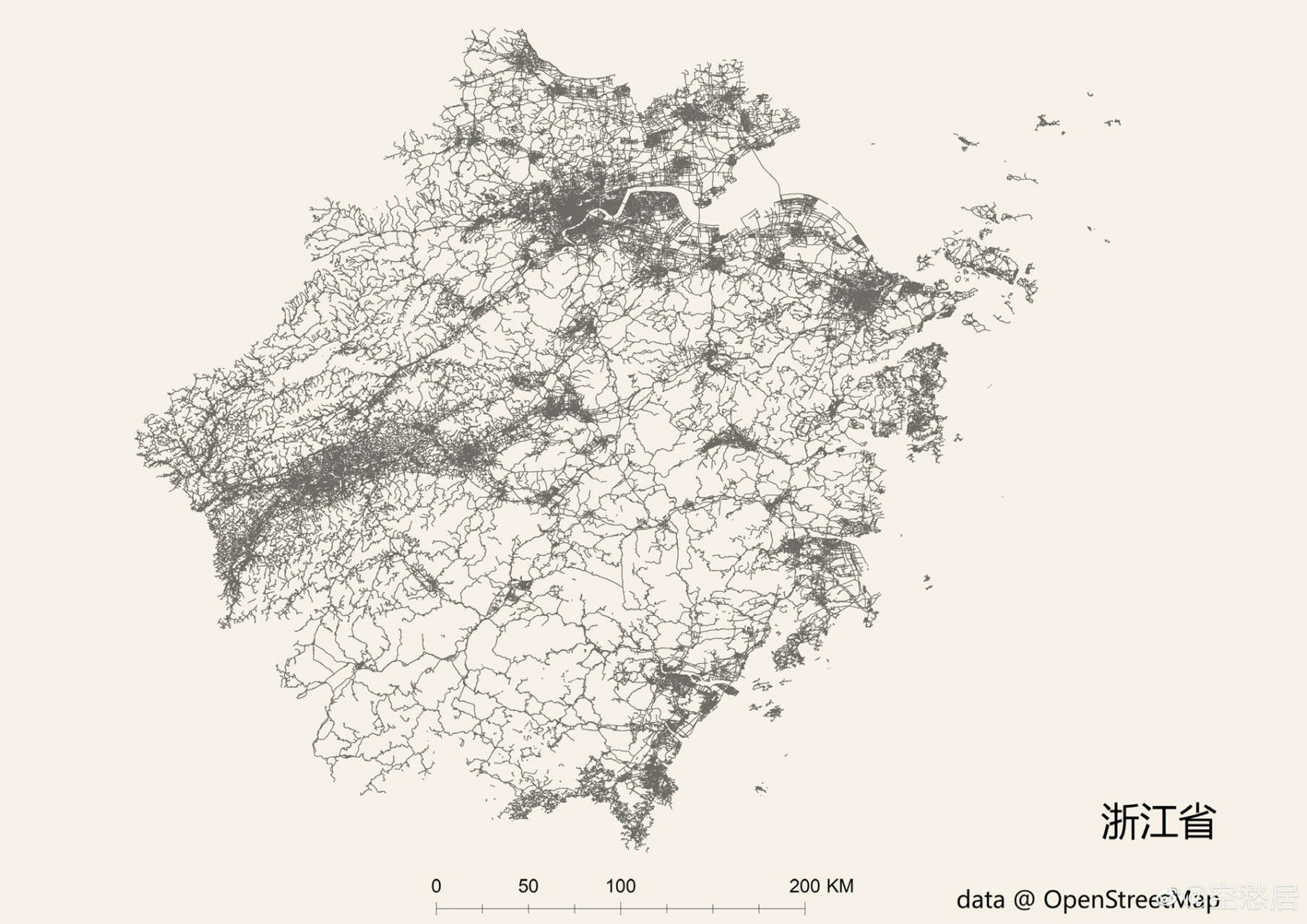 浙江省地图 浙江省行政区划地图 地形图 交通路线图