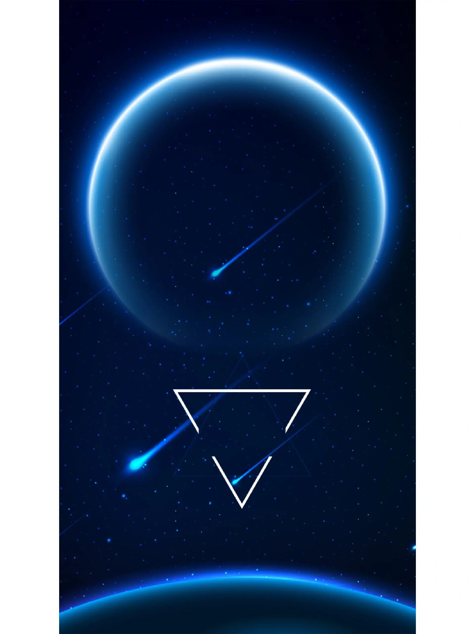 科技感海报底图