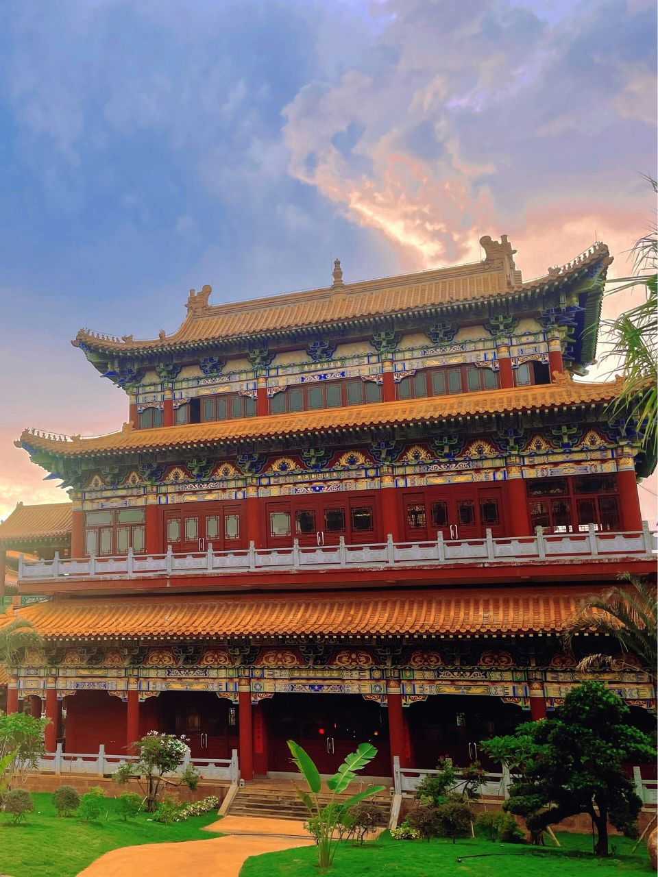 一缕悠远钟声,一段历史故事,总能勾起对往日岁月的回忆  寺庙占地43