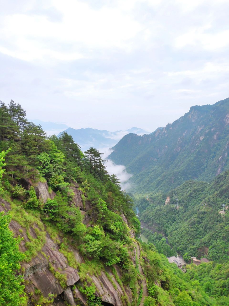 杭州临安大明山风景区图片