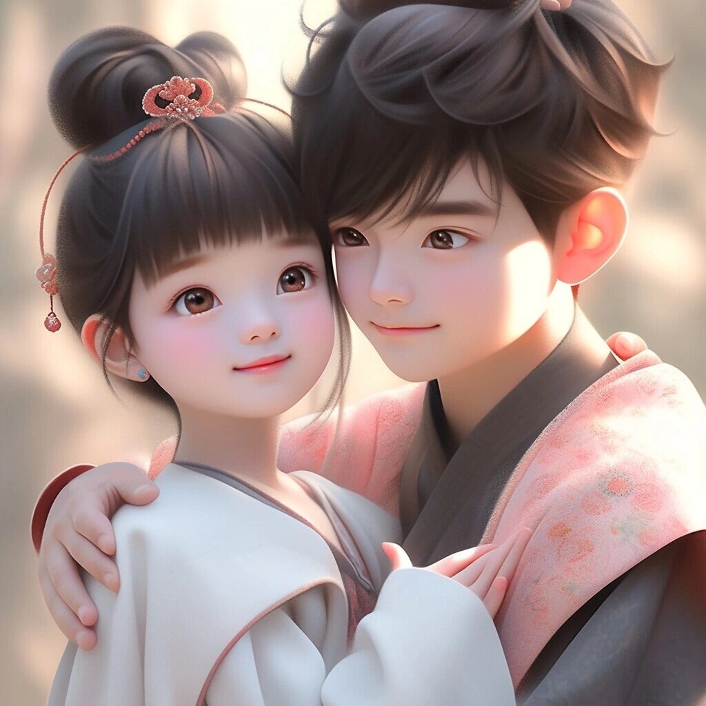 比心!超甜的古风情侣头像来咯!