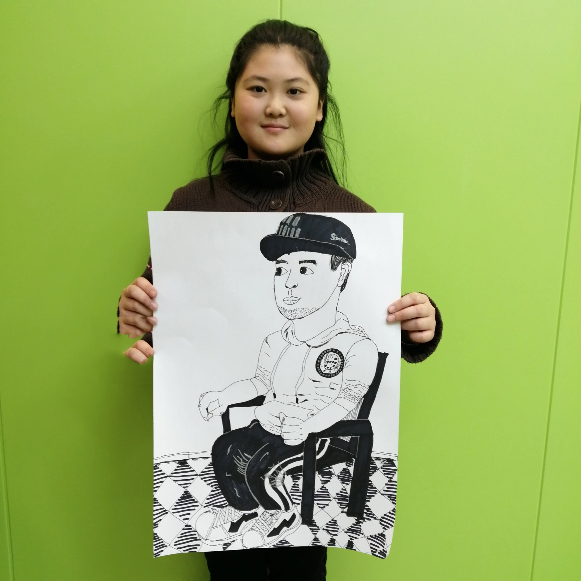 速写9,10级学生作品