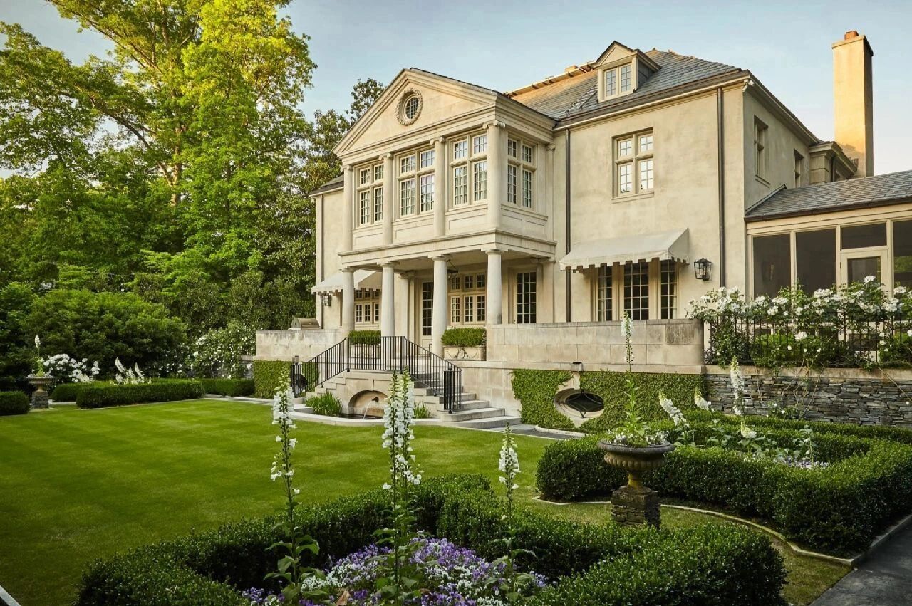 100个顶级别墅景观设计|法式庄园 古典优雅