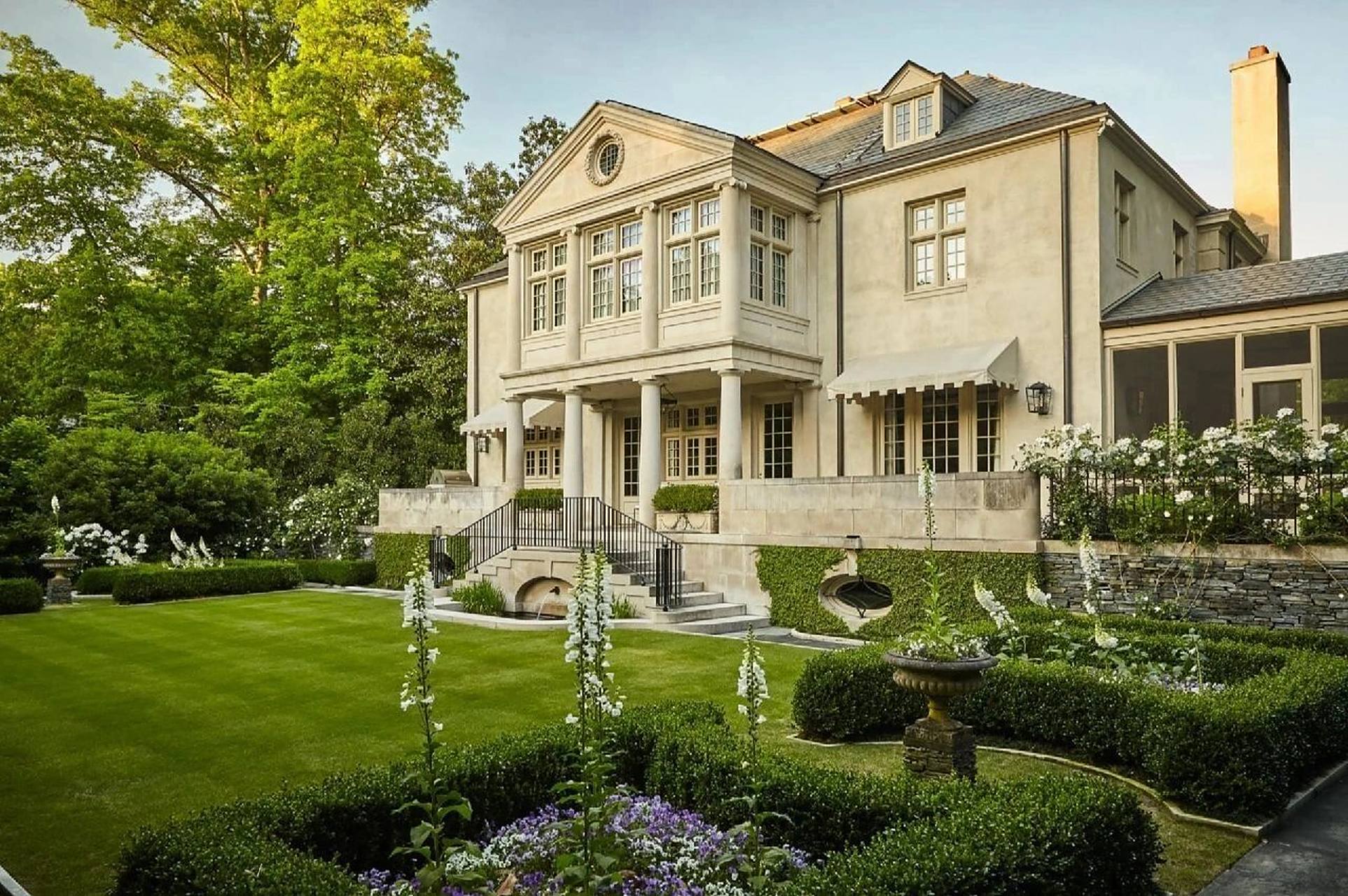 100个顶级别墅景观设计|法式庄园 古典优雅 人在自然中,能深切感受到