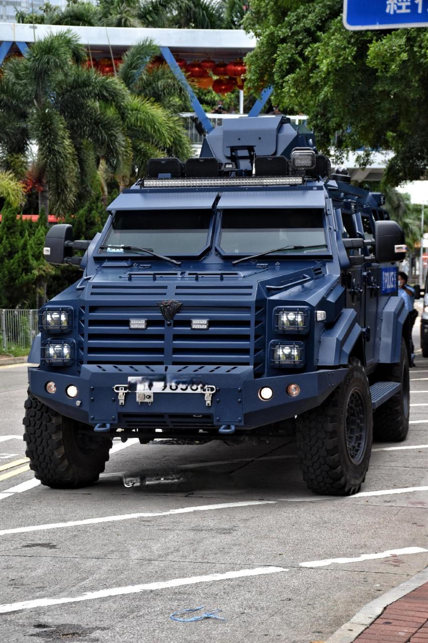 机场特警组airport security unit 剑齿虎装甲车#香港 #香港警察