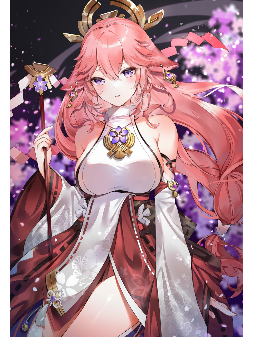 插画分享丨原神人物八重神子合集 1378张 4.84gb