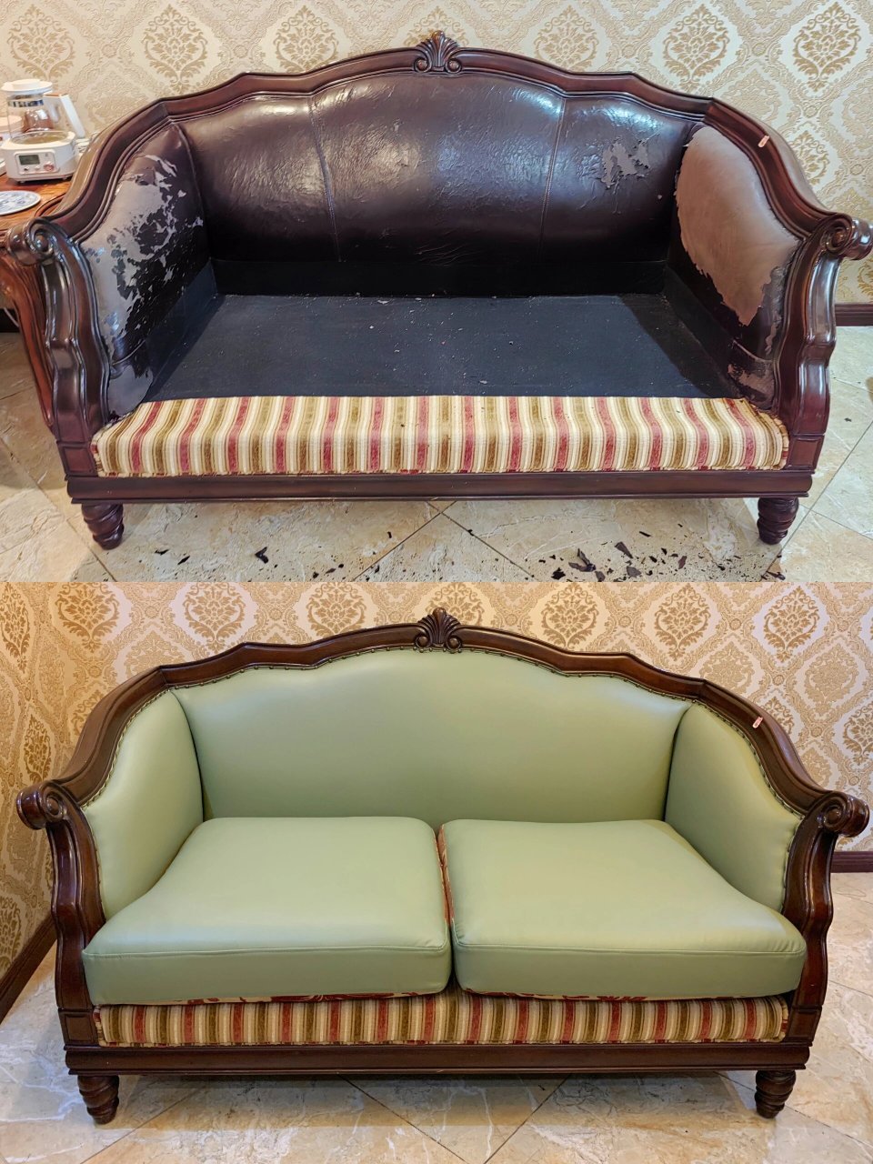 改造旧沙发翻新换皮,让沙发焕然一新