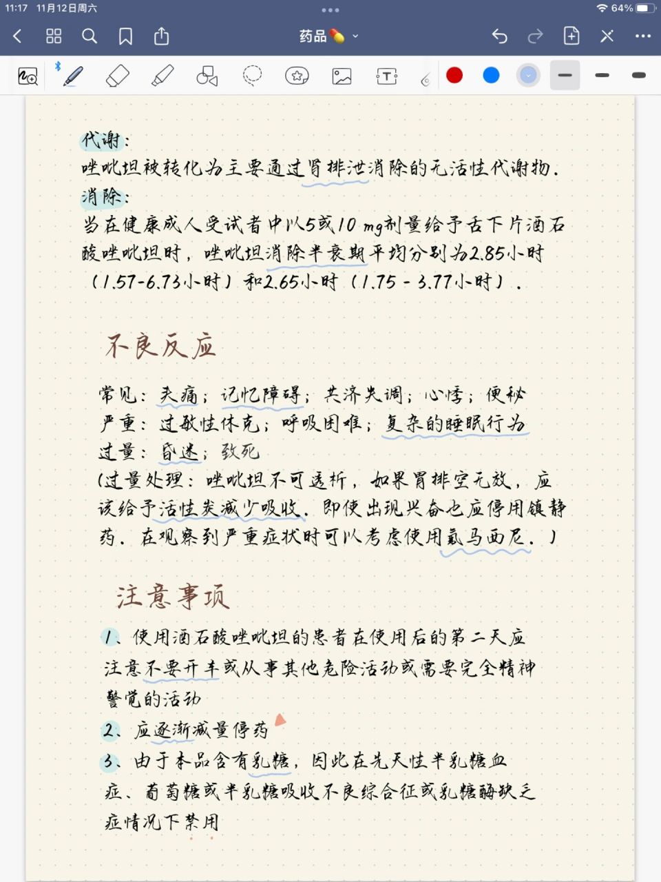 认识药品|no72唑吡坦(思诺思)