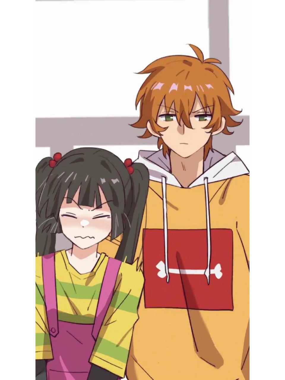 阿衰变帅哥了 阿衰和大脸妹,长大谈恋爱,除了衣服一样,这两去整容了吧