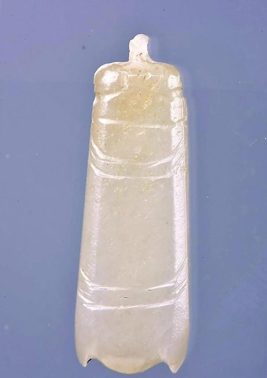 商代的玉蝉长这样?也可能是完全不同的东西,考古学家不是生物学家