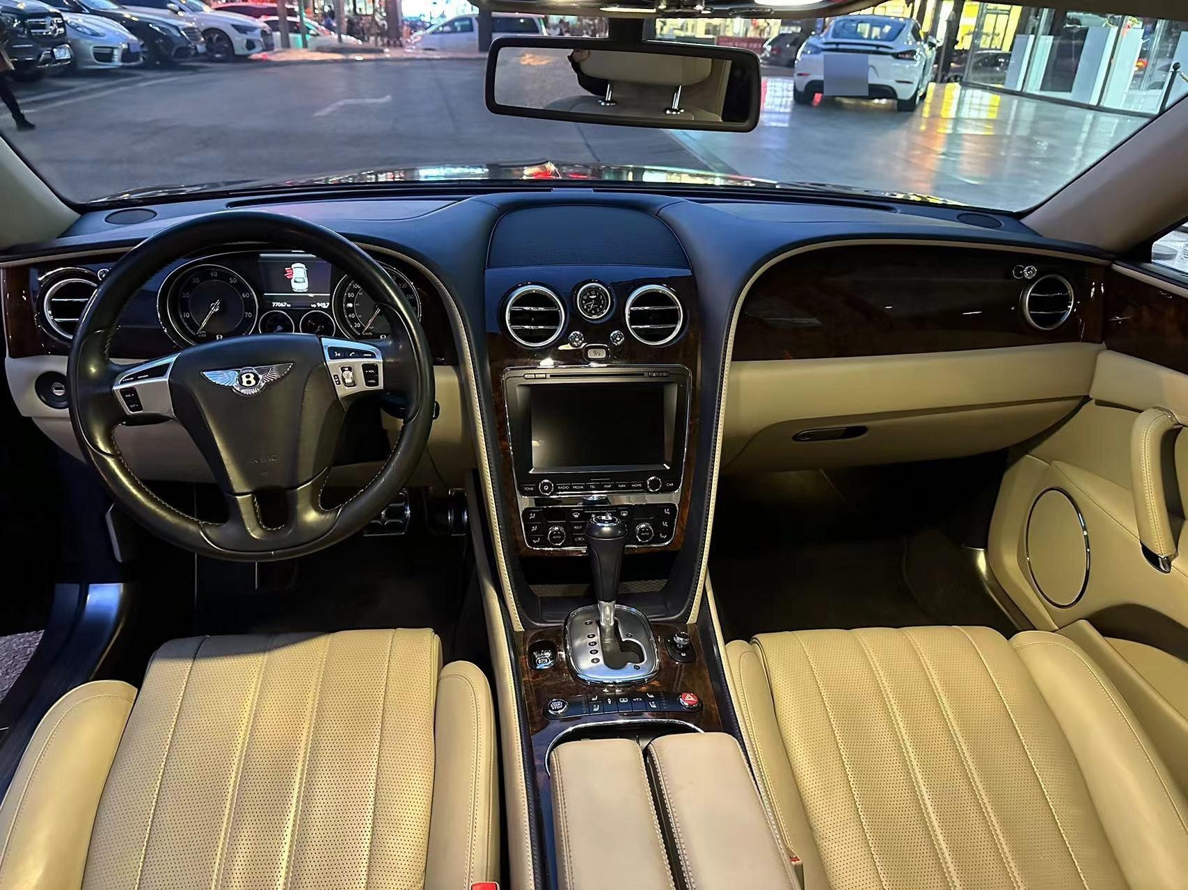 13年宾利飞驰 6.0w12 表显里程7.5万  内饰超级干净 车况精品