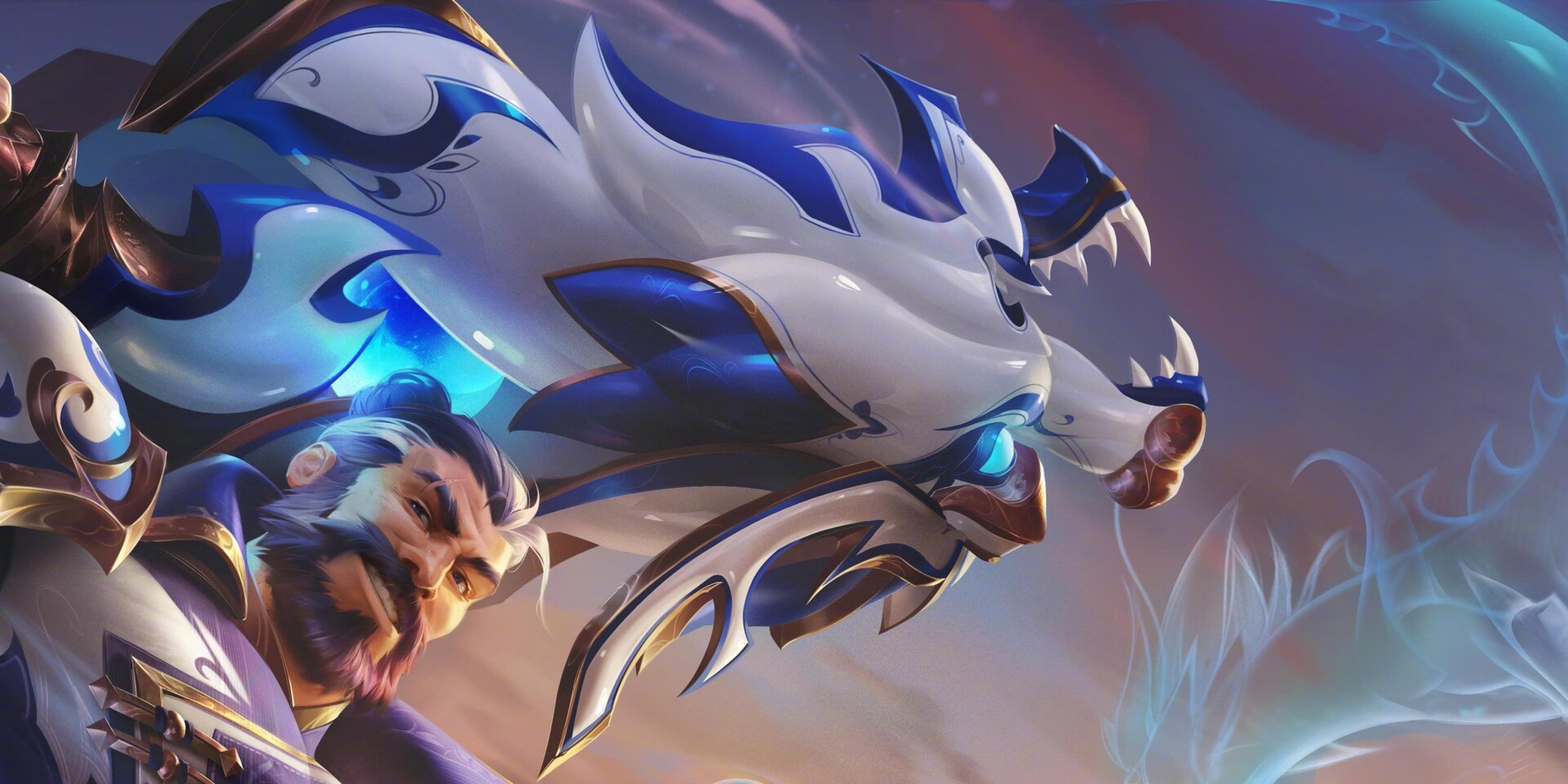 2024英雄联盟青花瓷皮肤#【青花瓷 格雷福斯 原画绘画过程】插画师