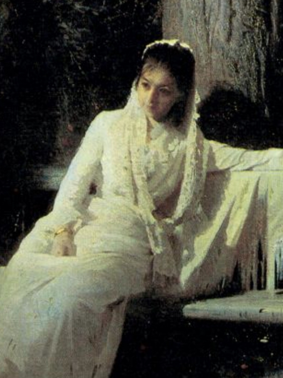 今天你看画了吗|月夜 moonlit night 作品名称:moonlit night 中文