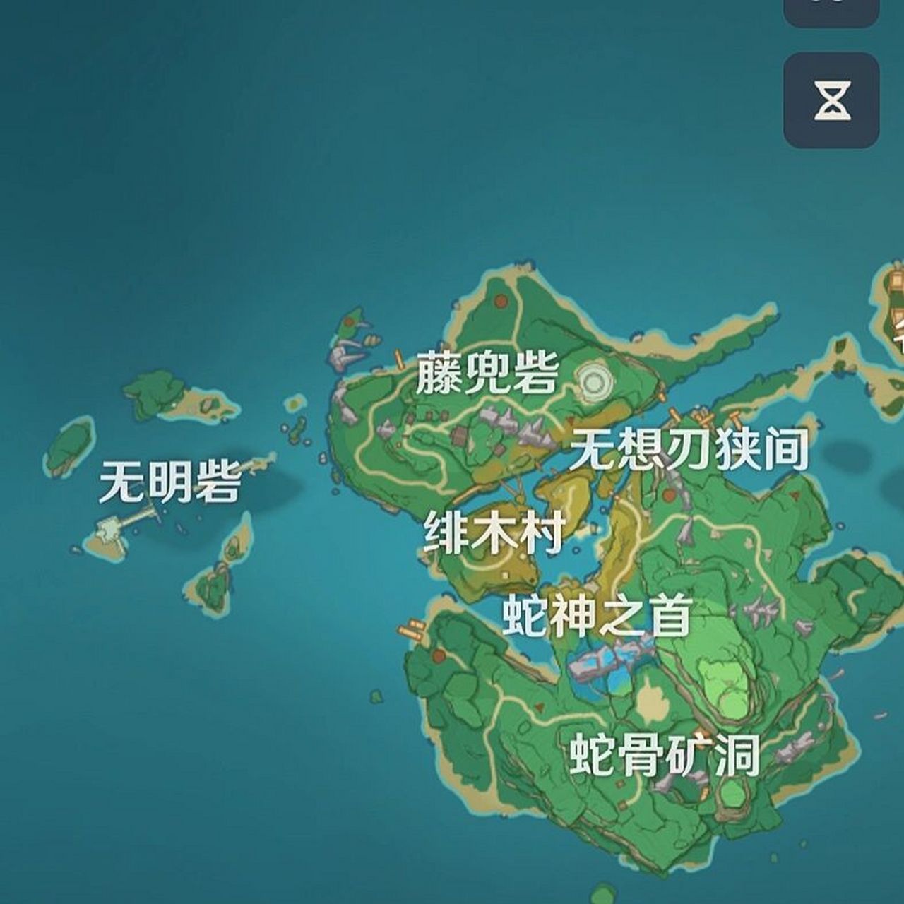 原神阴间地图图片