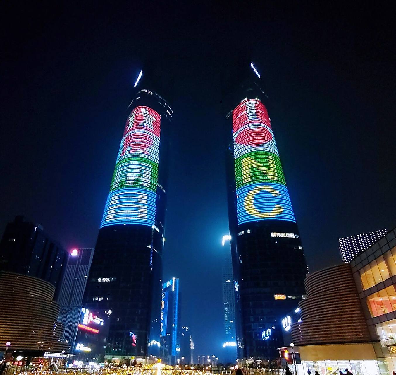 南昌day3:绿地双子塔-秋水广场音乐喷泉 打卡了南昌标志性性建筑绿地