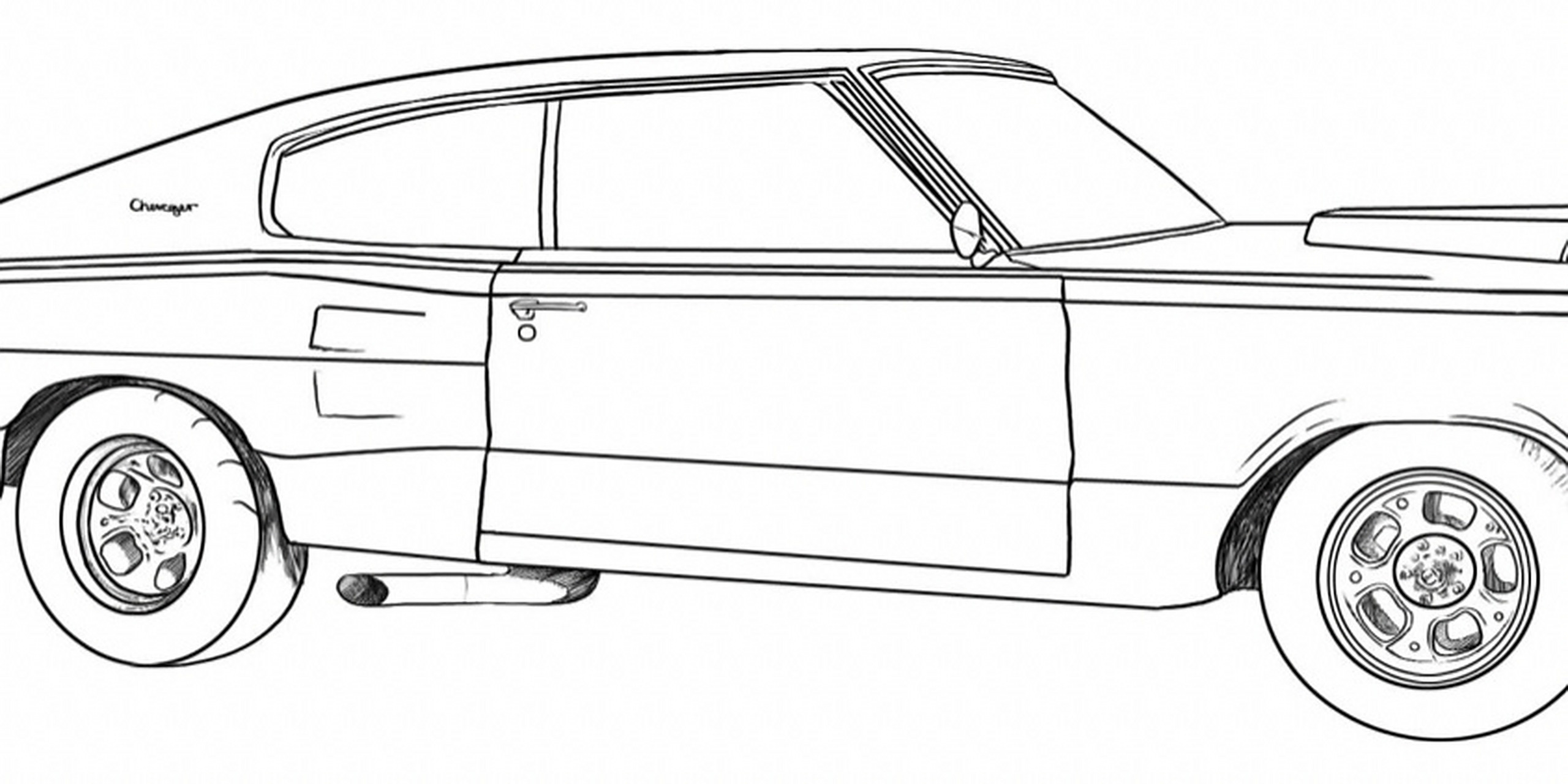 汽车简笔画,侧面和正面全 #简笔画教程