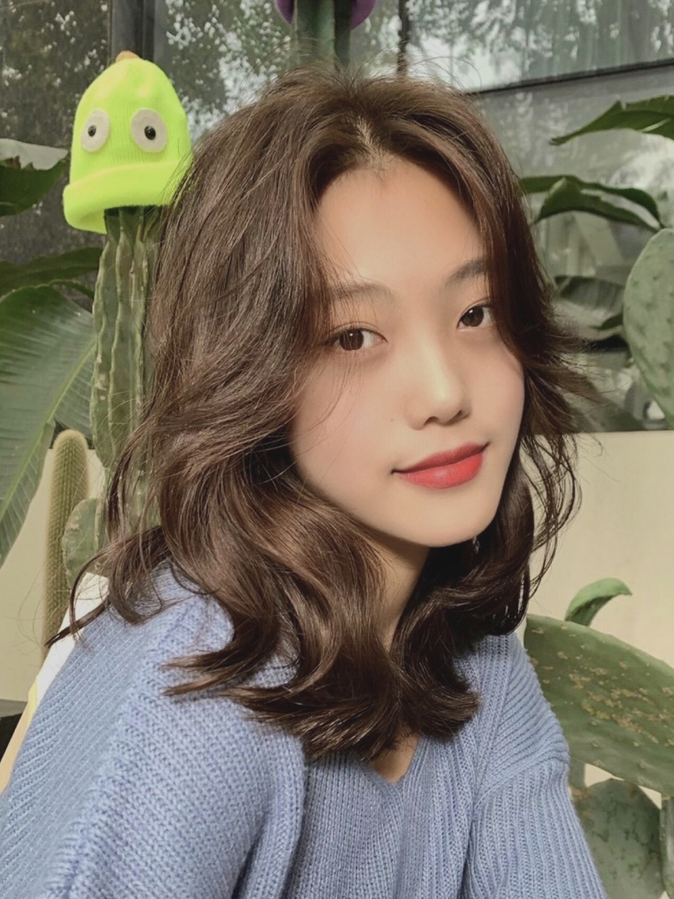 真正免打理的法式烫发～超适合圆脸国字脸 法式烫发 慵懒烫发 中短发