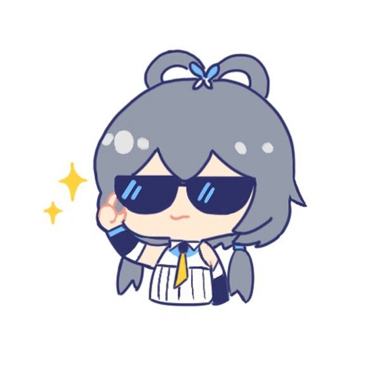 洛天依q版不织布拆分图纸第二弹! 原图在p2,来源微博.