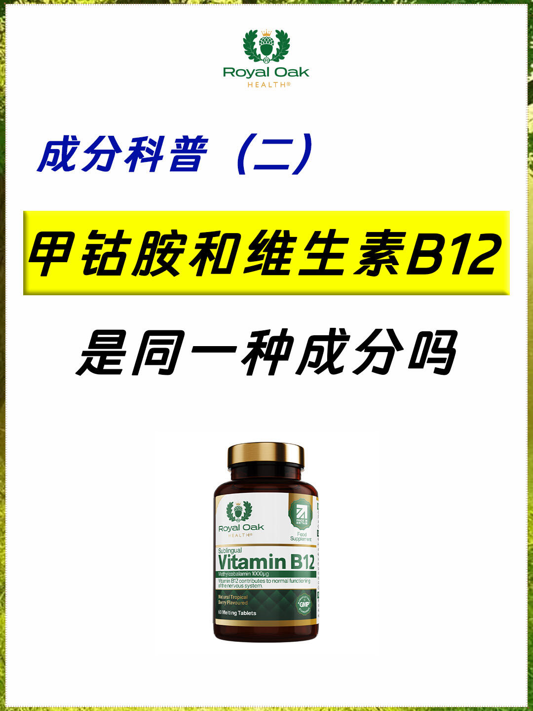 腺苷辅酶B12片图片