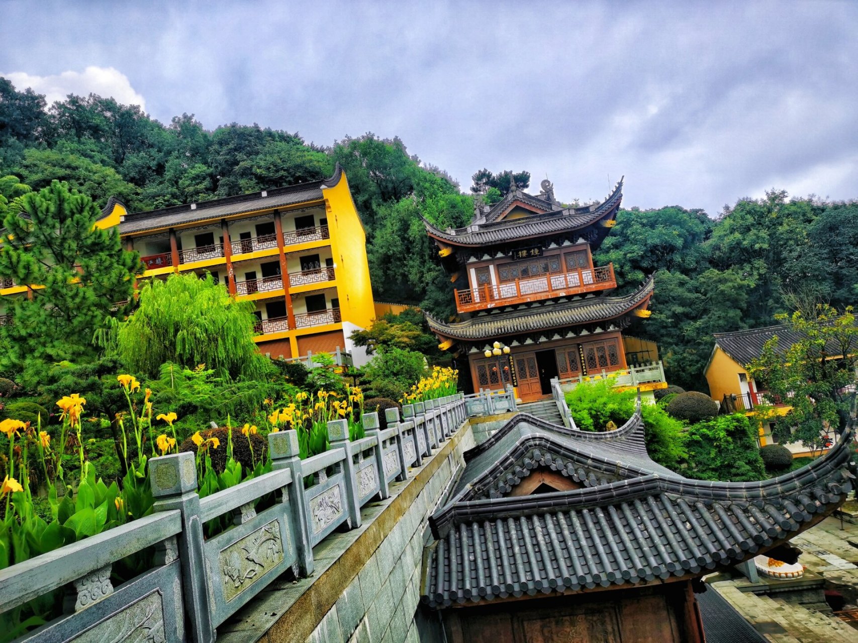 嘉兴海边寺庙——瑞祥寺祈福